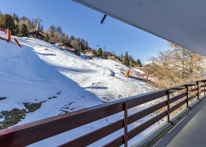 Mp24 In, Out On Slopes With Indoor Private Parking Space La Tzoumaz