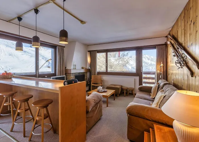 Mp24 In, Out On Slopes With Indoor Private Parking Space * La Tzoumaz