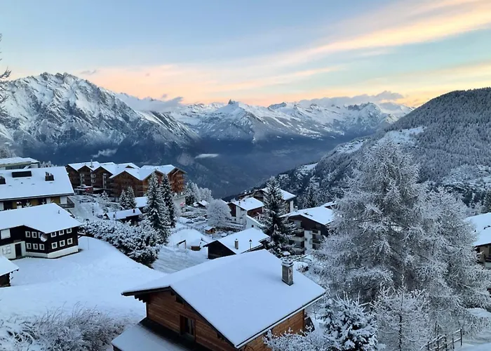 Lejlighed Mp24 In, Out On Slopes With Indoor Private Parking Space La Tzoumaz